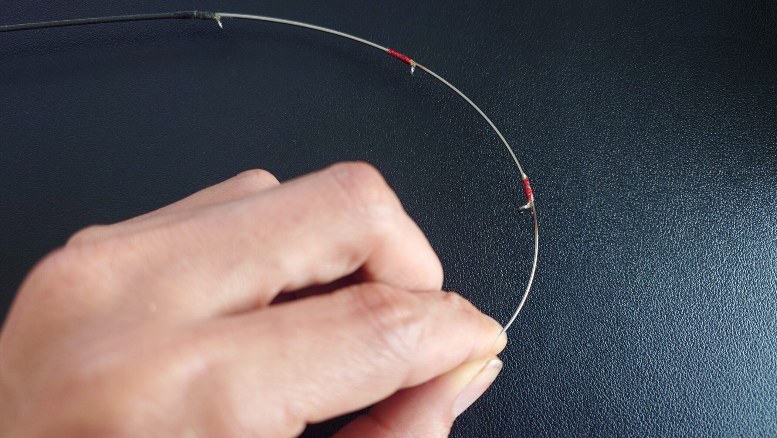 自作チタンティップアジングロッドの使用感